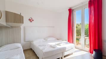 1 bedroom, WiFi, bed sheets