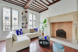 Living room - Beautiful Apartment in the Marais - 3bdr/6p - Paris (Paris)