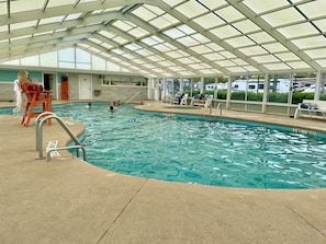 Indoor pool, a heated pool - 8046 Seascape- Sleeps 10 (Myrtle Beach)