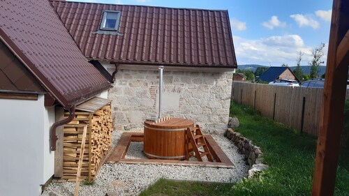 Chalet - Chalupa Andrea In the Ore Mountains - in the nature UNESCO - also at the ski lift