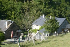 Exterior - Holiday Home 'Les Trois Maisons - Gite Jaune' with Mountain View, Shared Pool and Wi-Fi (Osse-en-Aspe)