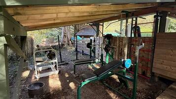 Overnattingsstedets uteområder