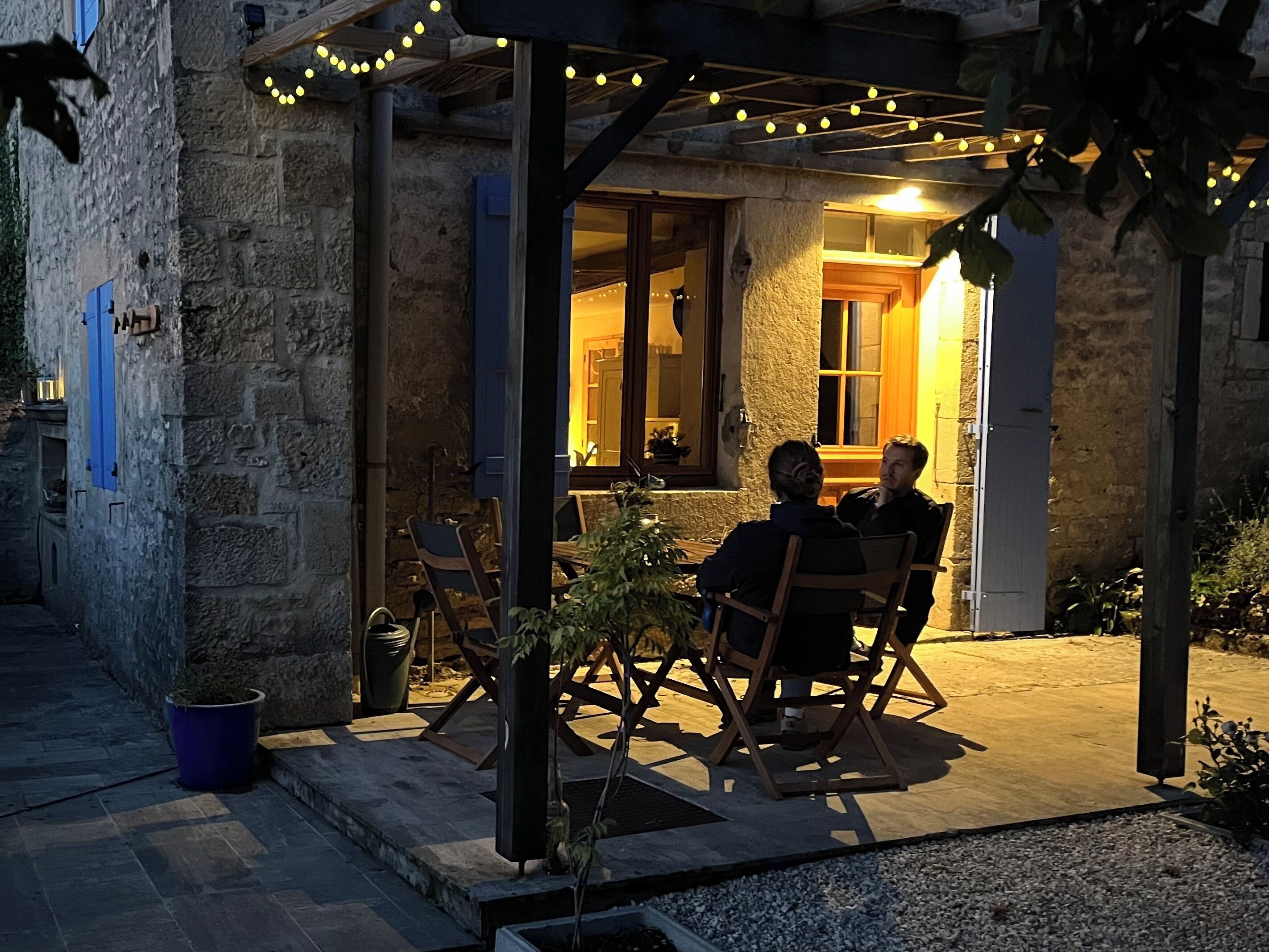 Restauration en plein air