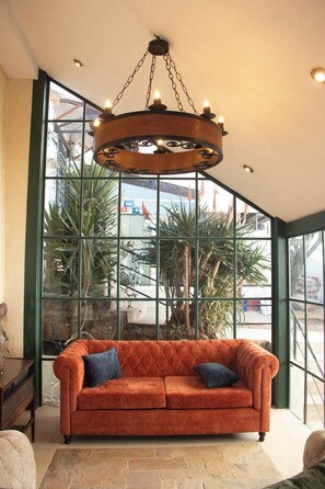 Reception - san blas plaza hotel (Cusco)