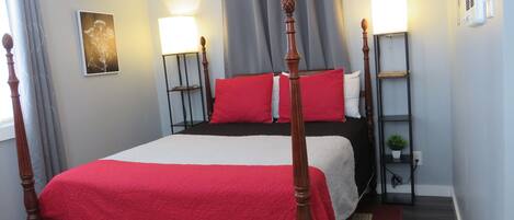 5 habitaciones, escritorio, tabla de planchar con plancha y wifi gratis