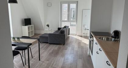 Ferienwohnung im Zentrum von Steinhagen mit Balkon