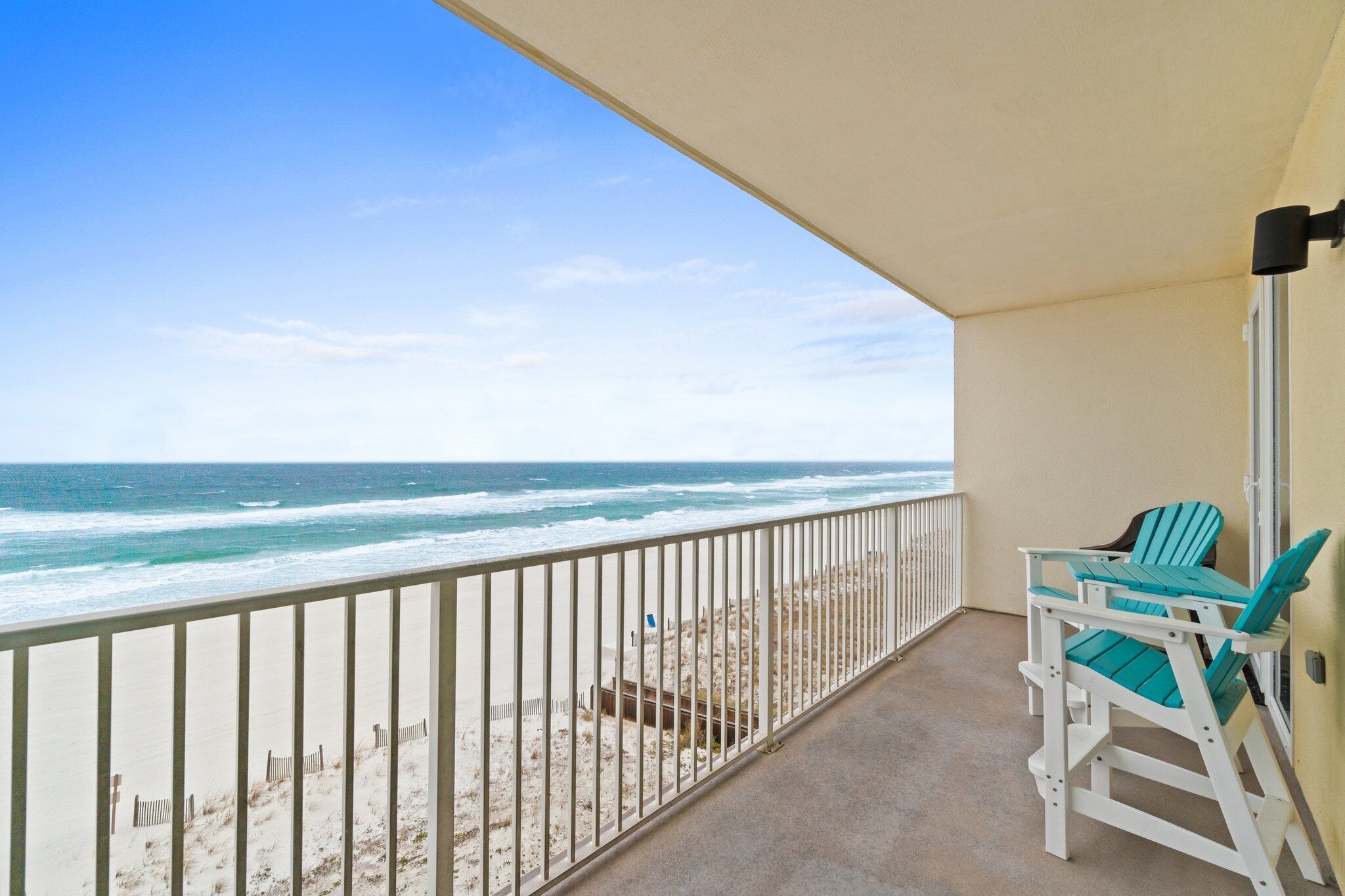 Private Full Balcony - Beach Views