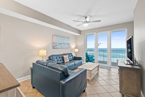 Smart TV - Sea Dunes 502 – Beach Oasis: Beachfront Condo with Pool, Hot Tub & Free Beach Service! (Fort Walton Beach)