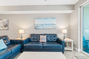 Smart TV - Sea Dunes 502 – Beach Oasis: Beachfront Condo with Pool, Hot Tub & Free Beach Service! (Fort Walton Beach)