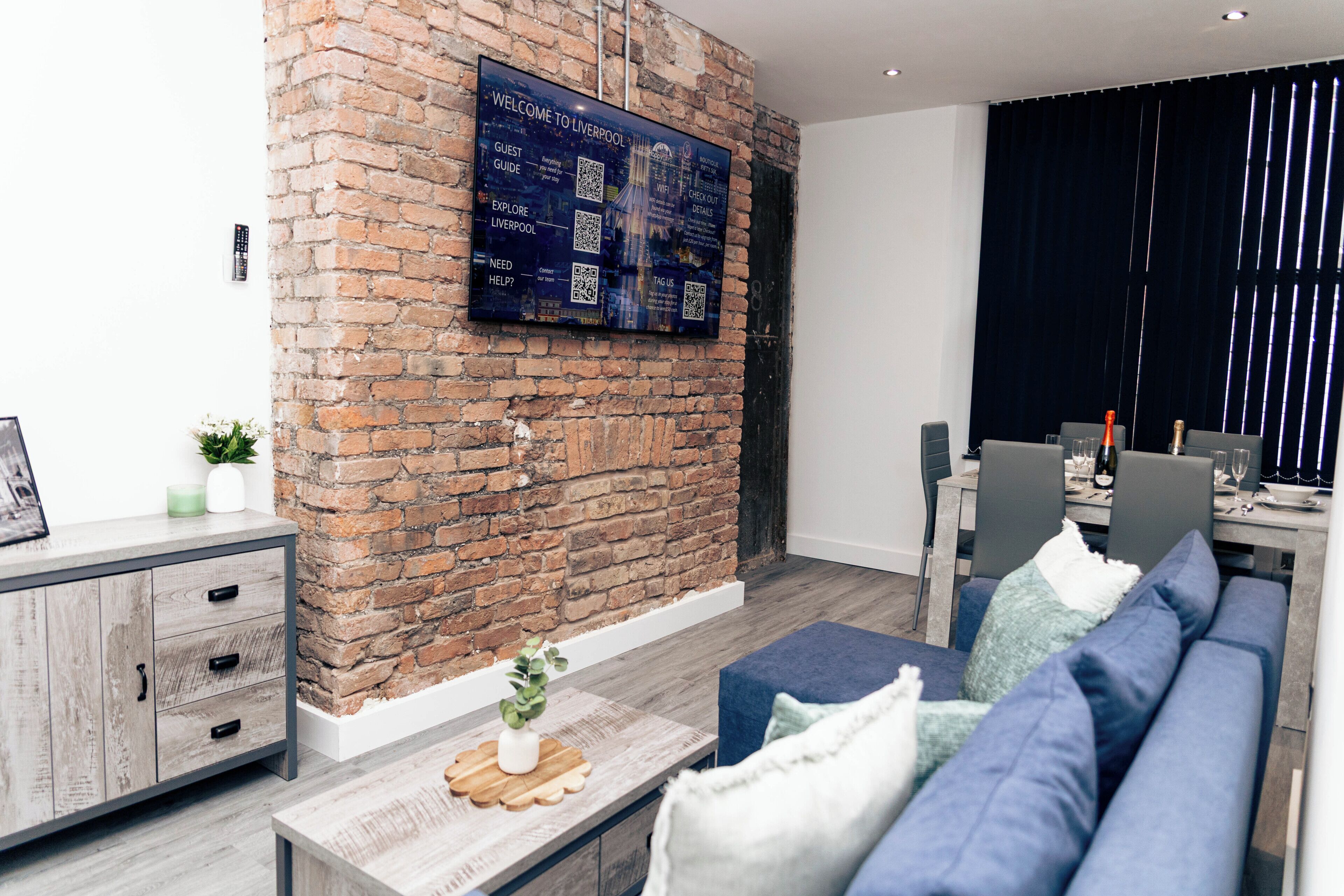 60-inch Smart TV with satellite channels