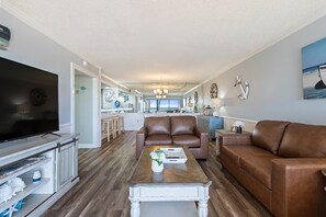 Condo, Multiple Beds (Moondrifter 205) | Living area - Moondrifter 205 (Panama City Beach)