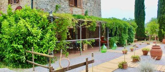 Chambre « La Suite - Casale Rosmarino » avec jardin privé, Wi-Fi et climatisation