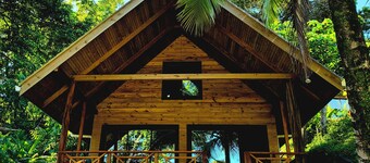 Cabaña selva tranquila, autosostenible, The Pause. Para 4 huespedes maximo