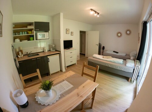 Ferienwohnung im Zentrum von Werther mit Terrasse