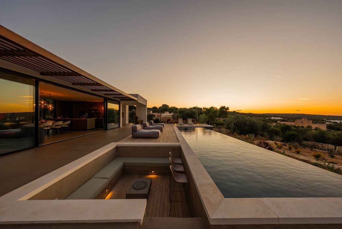 Una piscina climatizada