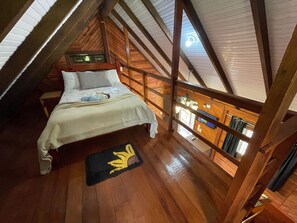 Cabana básico | Wi-Fi de cortesia, roupa de cama