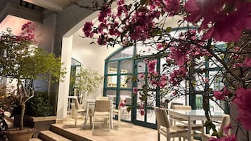 Majoituspaikan julkisivu