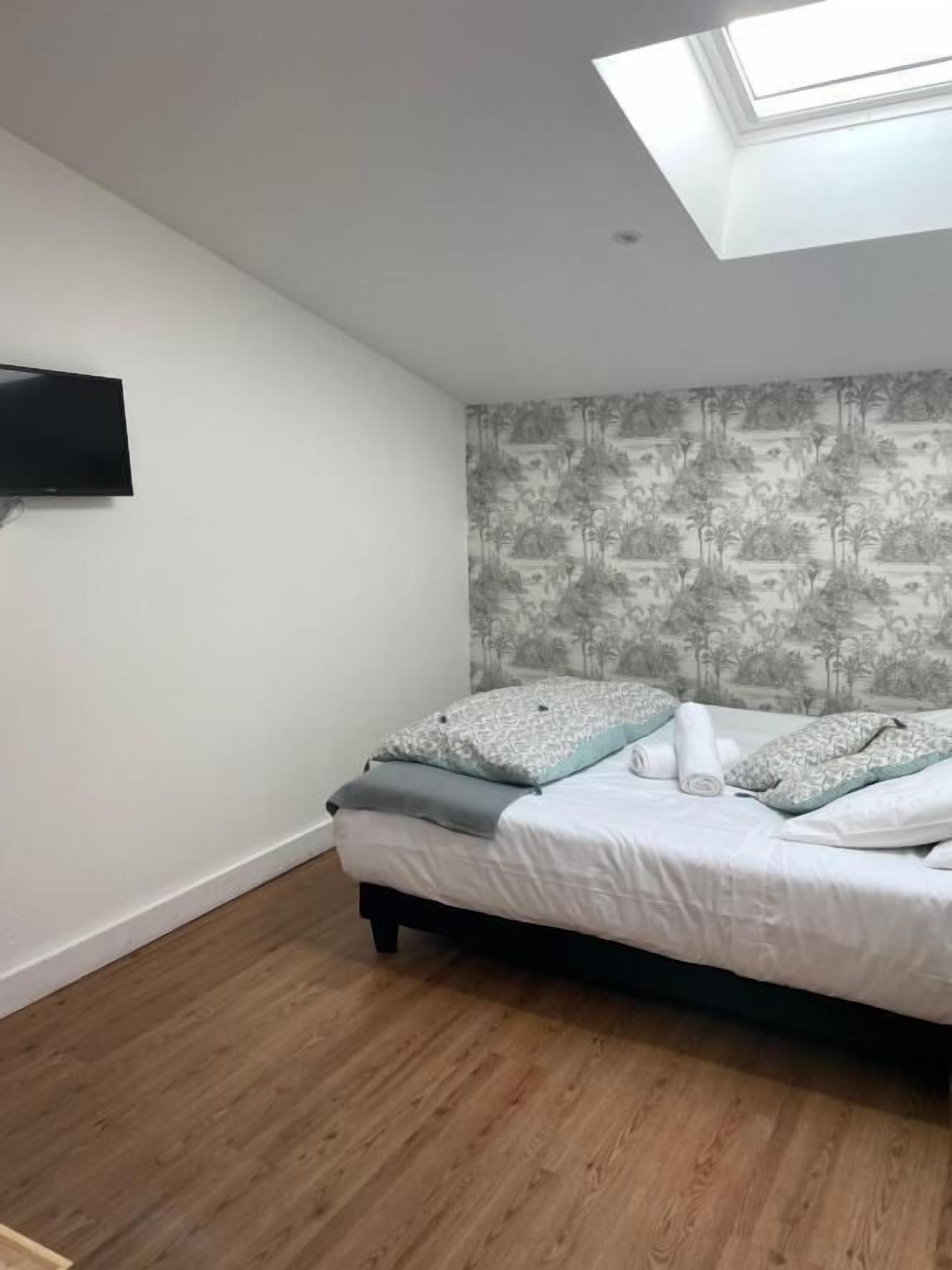 Tweepersoonskamer, terras