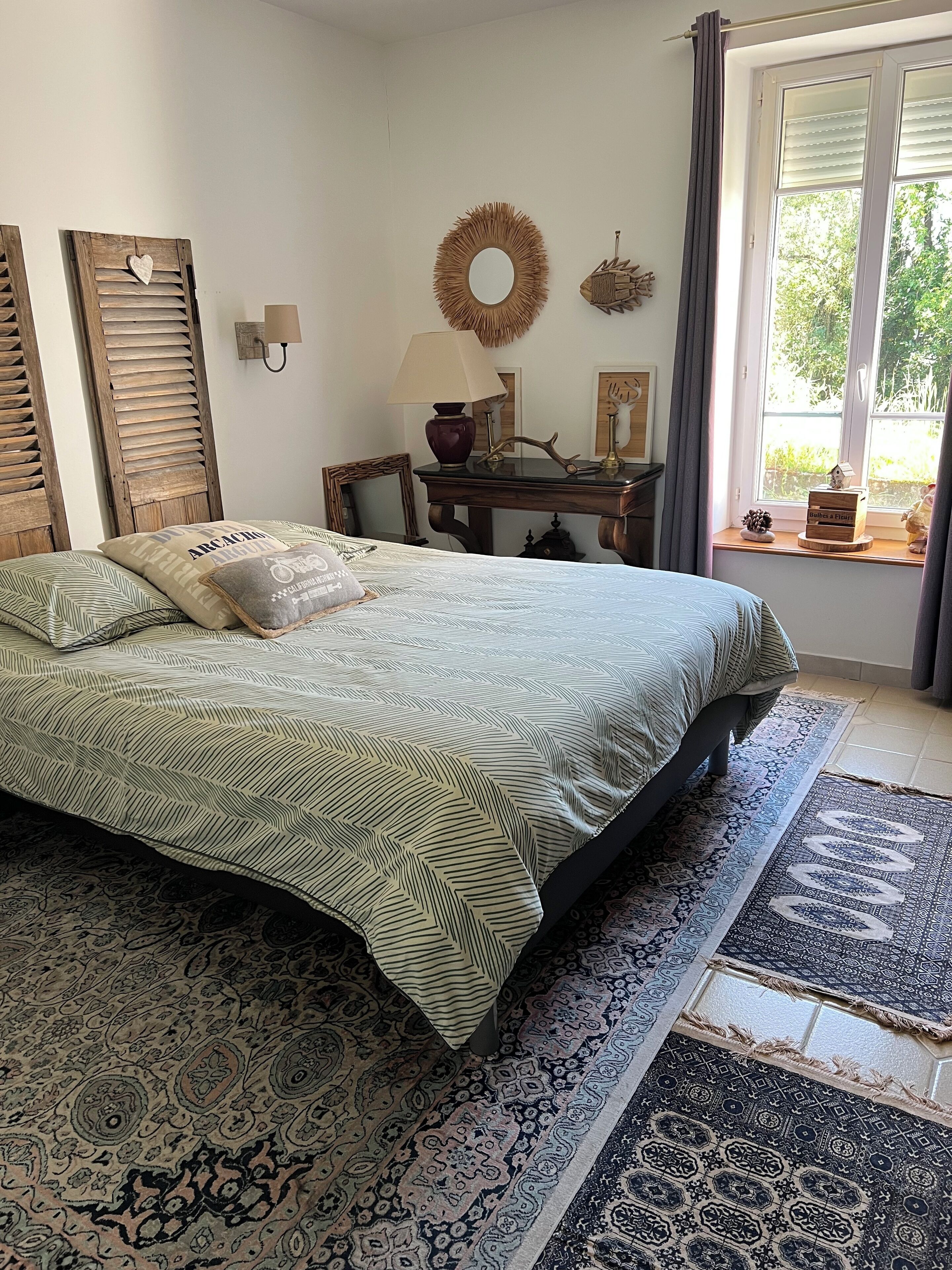 2 chambres, accès Internet, draps fournis