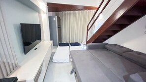 Living area - Flats no Carneiros Atlantico - Proximo da Igrejinha (Tamandaré)