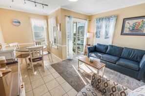 TV, offices - North Myrtle Newly Remodeled Oceanfront View Suite (North Myrtle Beach)