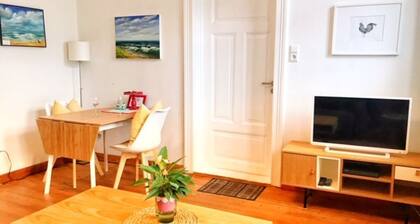 Schöne Ferienwohnung mit kleiner Terrasse und Wallbox
