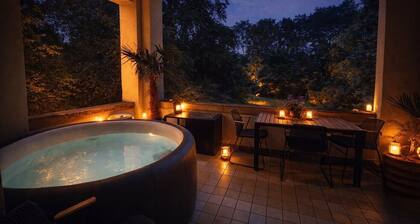 Live Like Royalty – Exclusive Belle Étage with Winter Garden, Veranda & Jacuzzi