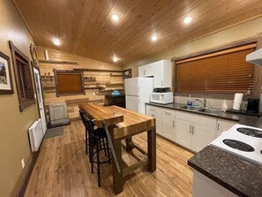 Private kitchen - Newly Built 1BDR Cabin - 17A (Terrace)