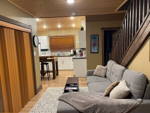 Living area - Newly Built 1BDR Cabin - 17A (Terrace)