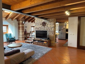 TV - Apartment in renovated rustic courtyard (Colognola Ai Colli)