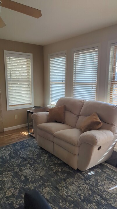 Ada O'Day condo #1 in the Heart of Bayfield. Ground-floor entry and parking.