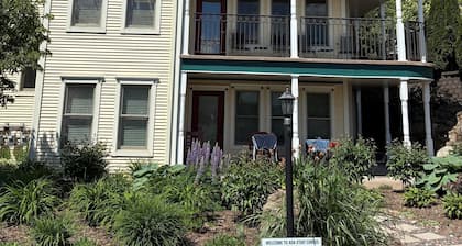Ada O'Day condo #1 in the Heart of Bayfield. Ground-floor entry and parking.