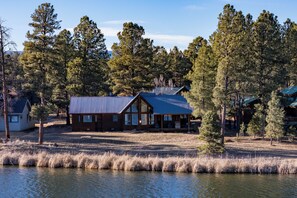 Exterior - Lakefront! Unique 3 Bdrm Pagosa Springs Home! (Pagosa Springs)