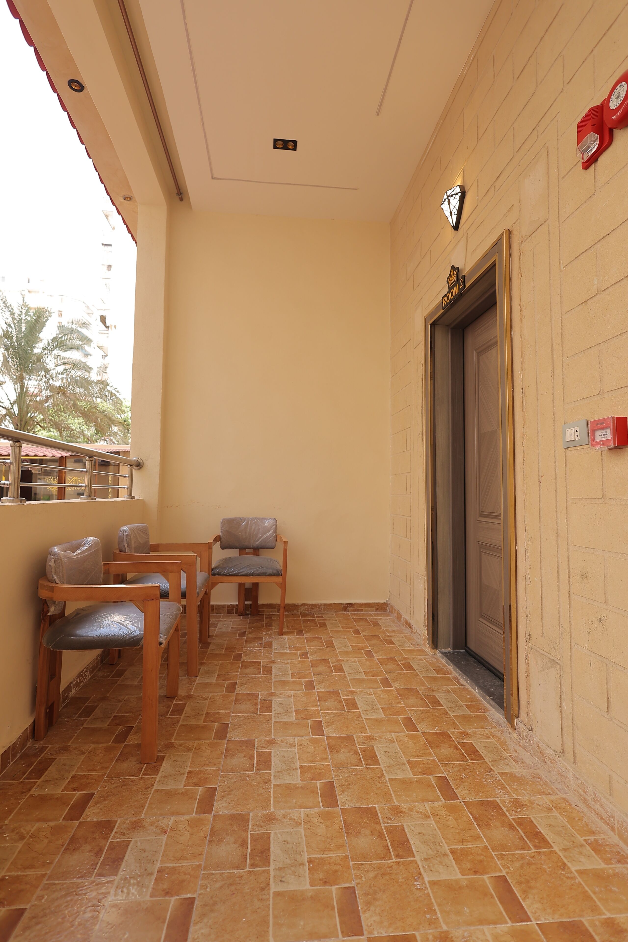 Habitación individual Confort, balcón, vistas a la ciudad | Terraza o patio