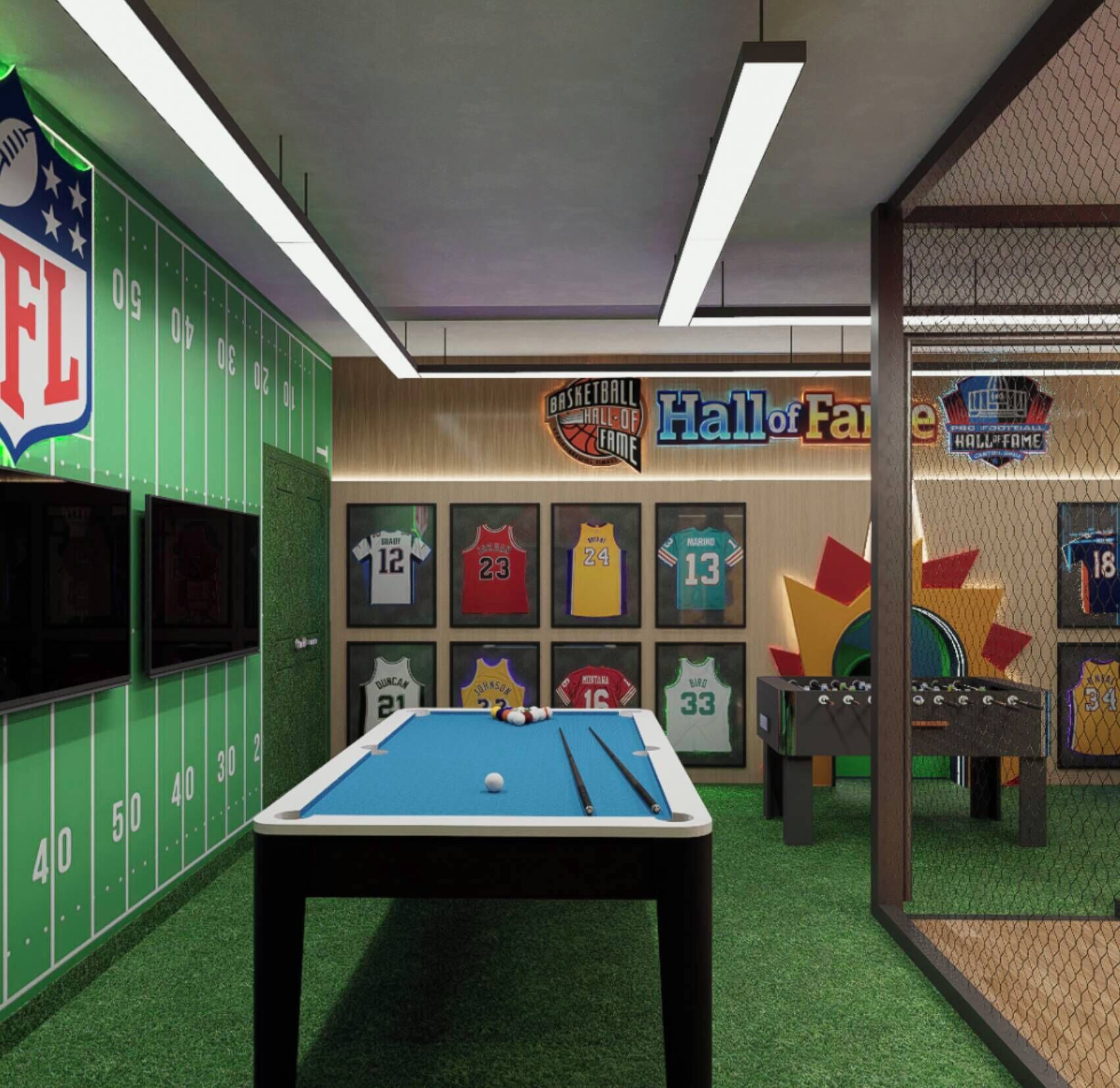 غرفة الألعاب