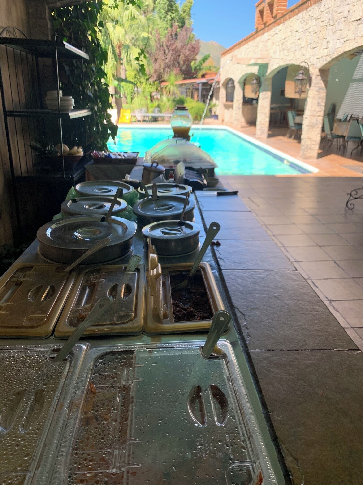 Alberca al aire libre 