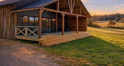 2BR/2BA Luxe Barn | Firepit + Covered Deck + Views