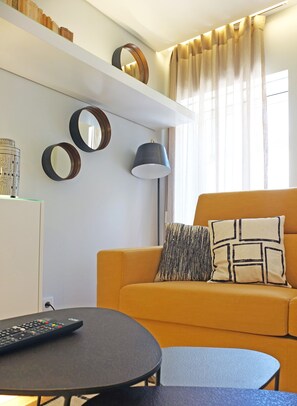 TV, aparelho de som