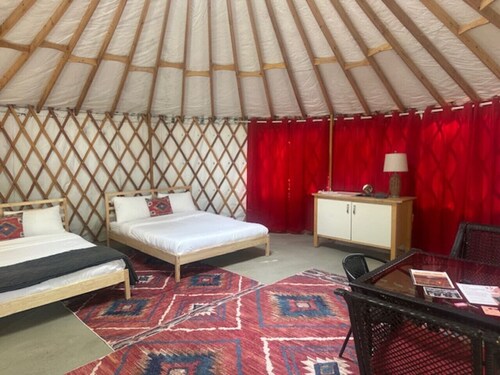 Yurt #1 - Glamp by the Gorge & Cave B