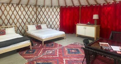 Yurt #1 - Glamp by the Gorge & Cave B
