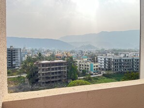 Blick von der Unterkunft