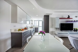 Apartment, 2 Bedrooms, Balcony, City View | Interior - Vasileos Konstantinou Modern 2BR City Apartment With Balcony (Limassol)