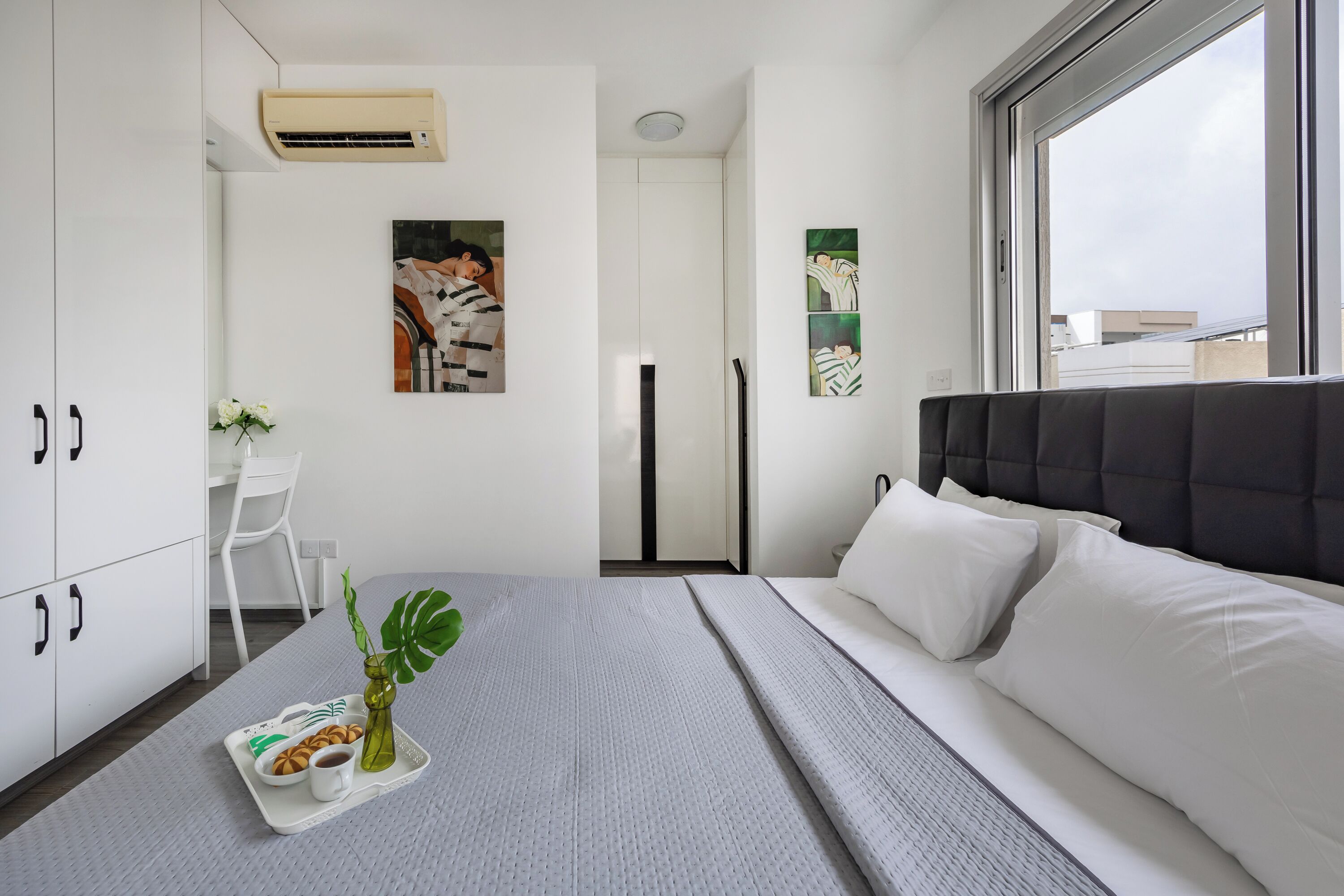 Appartamento, 2 camere da letto, balcone, vista città | 2 camere