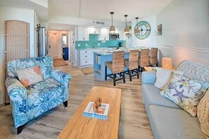 TV - Rest Ashore | Luxury 1BR w/ Stunning Ocean Views (Myrtle Beach)