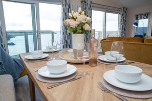 Dining - Bay View, Tresaith - Two Bedroom Cottage, Sleeps 4 (Tresaith)