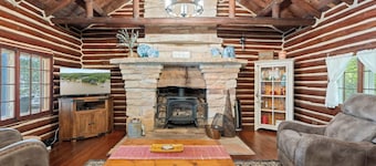Log Cabin Retreat Two Cabins, One Stay