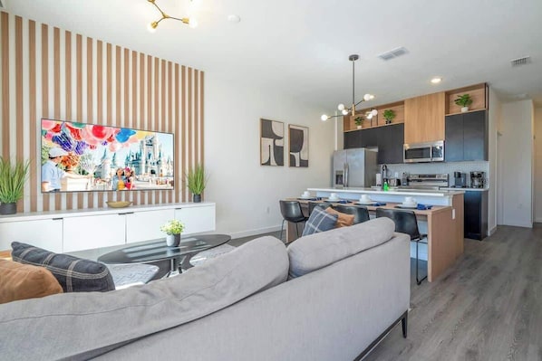 TV, video games, offices