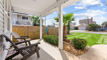 Ferienhaus, Haustiere gestattet | Terrasse/Patio