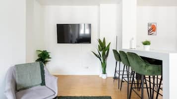 Deluxe appartement, 2 slaapkamers, keuken | Interieur