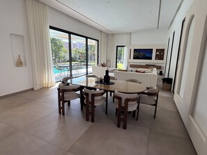 Dining - Ayline house luxury Marrakech Relaxation area Atlas view (مراكش)